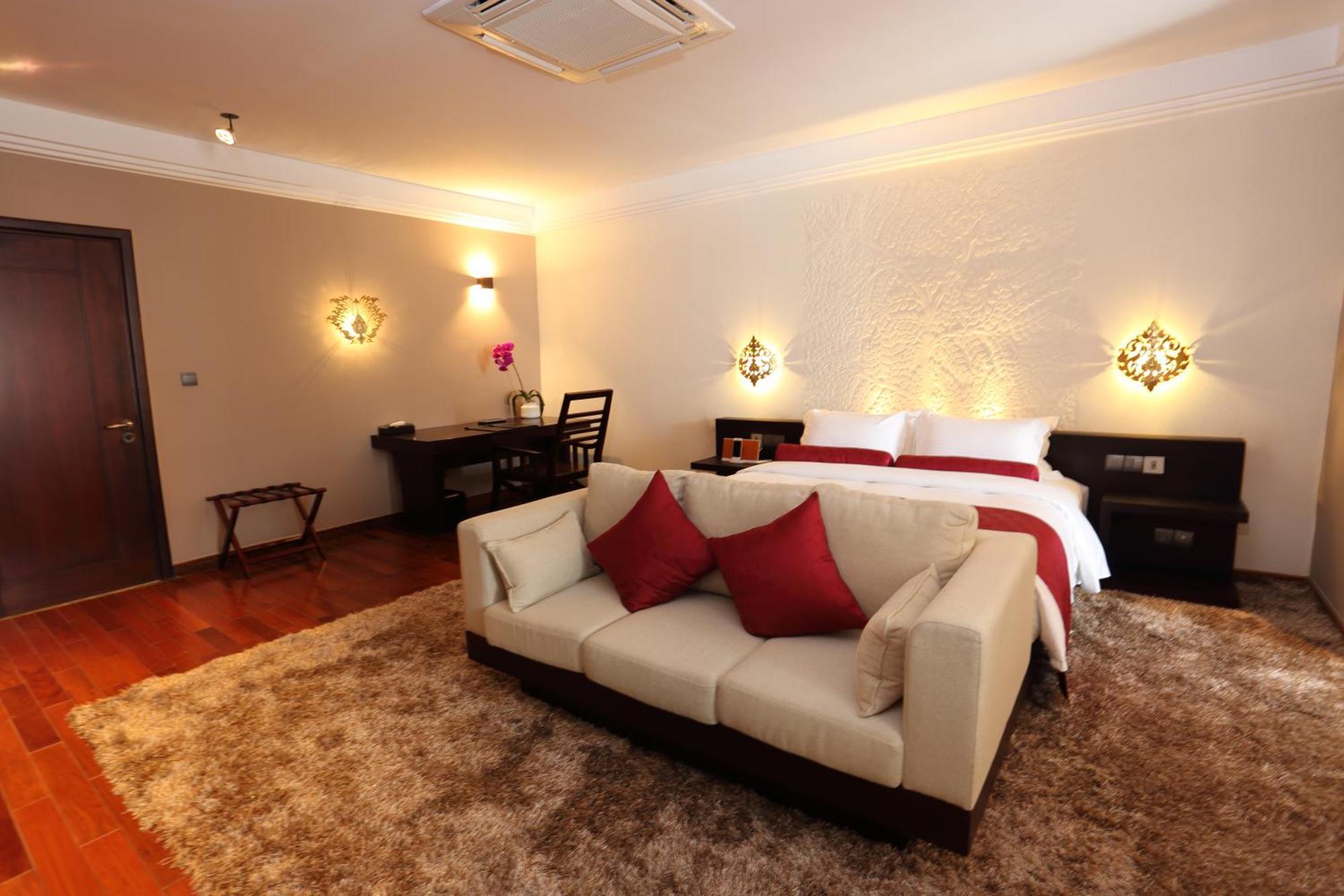 Arunreas Hotel Phnom Penh Oda fotoğraf